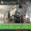 Čišćenje prostora posle požara, poplava ili izlivanja kanali