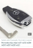 MERCEDES BENZ kljuc za C CL CLA CLS CLASS Moguca zamena.